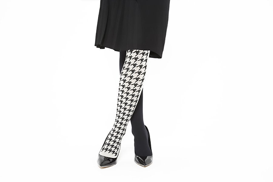 GG Inspired Tights- Black and White – Dropashoe