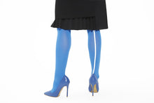 Load image into Gallery viewer, ASYMMETRY LINED TIGHTS BLUE,GREEN
