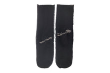 Load image into Gallery viewer, EMBROIDERY MESH SOCKS BLACK

