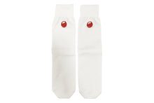 Load image into Gallery viewer, FRORAL EMBLEM SOCKS WHITE,BLACK,RED,NEONGREEN
