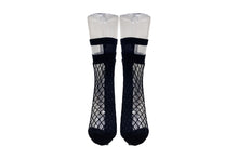 Load image into Gallery viewer, LIMI feu x FAKUI SEE-THROUGH LAYERED SOCKS BLACK,NEONGREEN,NEONPINK,WHITE
