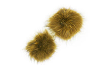 Load image into Gallery viewer, RACCOON FUR PARTS BROWN,GREEN,YELLOW

